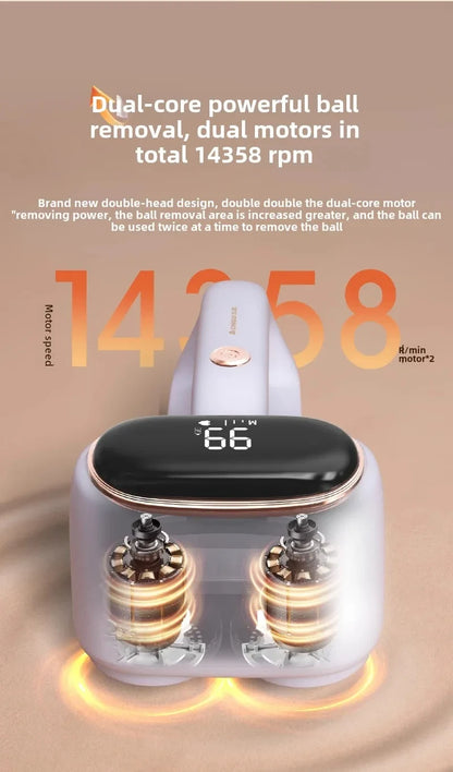 Electric Lint Remover Rechargeable Lint Remover Clothes Sweater Defuzzer Intelligent Digital Display Lint Shaver Trimmer