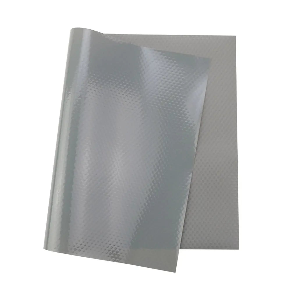 Silicone world Reusable Cabinet Mat Drawer Mat Shelf Liners Moisture-Proof Waterproof Dust Anti-Slip Fridge Kitchen Table Pad