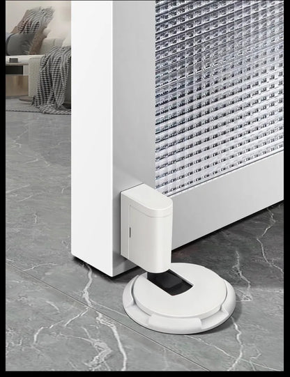 No-punch Door Suction Windproof Ground Suction Anti-collision Door Stopper Household Door Stopper Door-impact Fixed Door Stopper