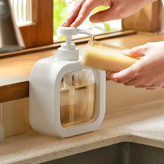 1pc Large Capacity Empty Bottle Laundry Detergent Dispensing Bottle and Shower Gel Detergent Dispensing Bottle