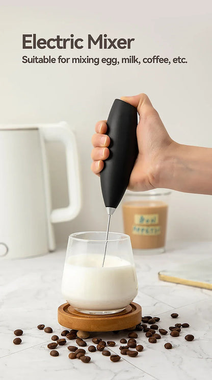 1PC Hand Blender Electric Egg Beater Milk Frother Wireless Mini Drink Mixer Foamer Household Kitchen Stirring Tools