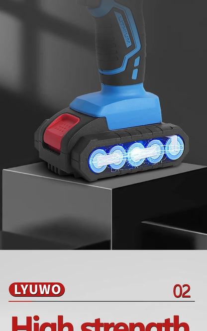 20V Rechargeable Reciprocating Saw Adjustable Speed Electric Saw Blade Saw Portable Wood Metal Cutting Chain Saw