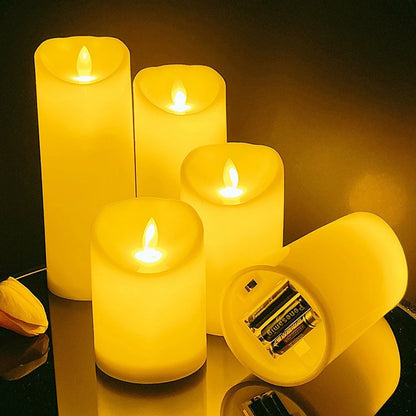 LED Electronic Candles AAA Battery Models Suitable For Couples Candlelight Dinner Romantic Lighting Decorative Lamp