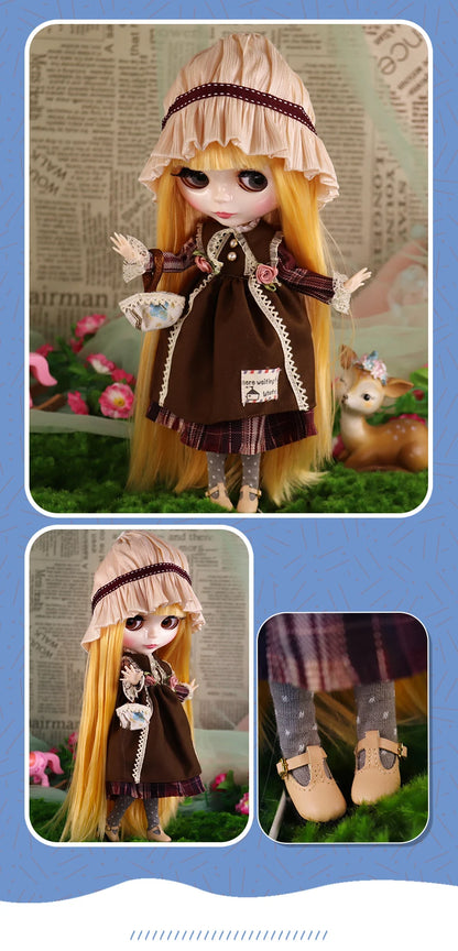 ICY DBS Blyth Doll Combo Clothes Shoes Hand Set Included Children Toy Gift 1/6 BJD Ob24 Anime Girl Azone M