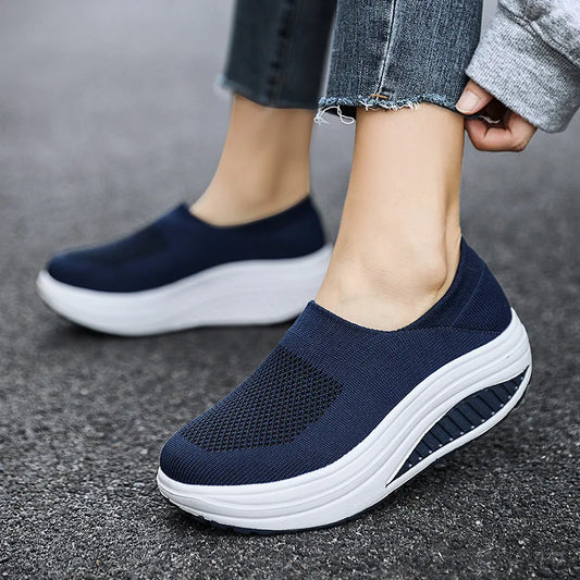 2024 Sneakers Shoes Women Footwear Platform Sneakers Trainers Shoes Ladies Loafers Chunky Sneakers Slip On Mujer Shoes Woman
