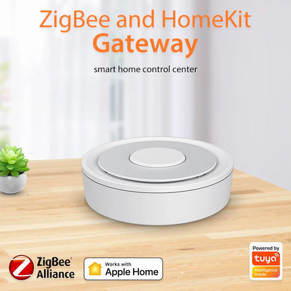NEO Tuya ZigBee Gateway Tuya Smart ZigBee Hub Gateway Smart Home Bridge Remote Controller Works With Homekit Tuya Smart Gateway