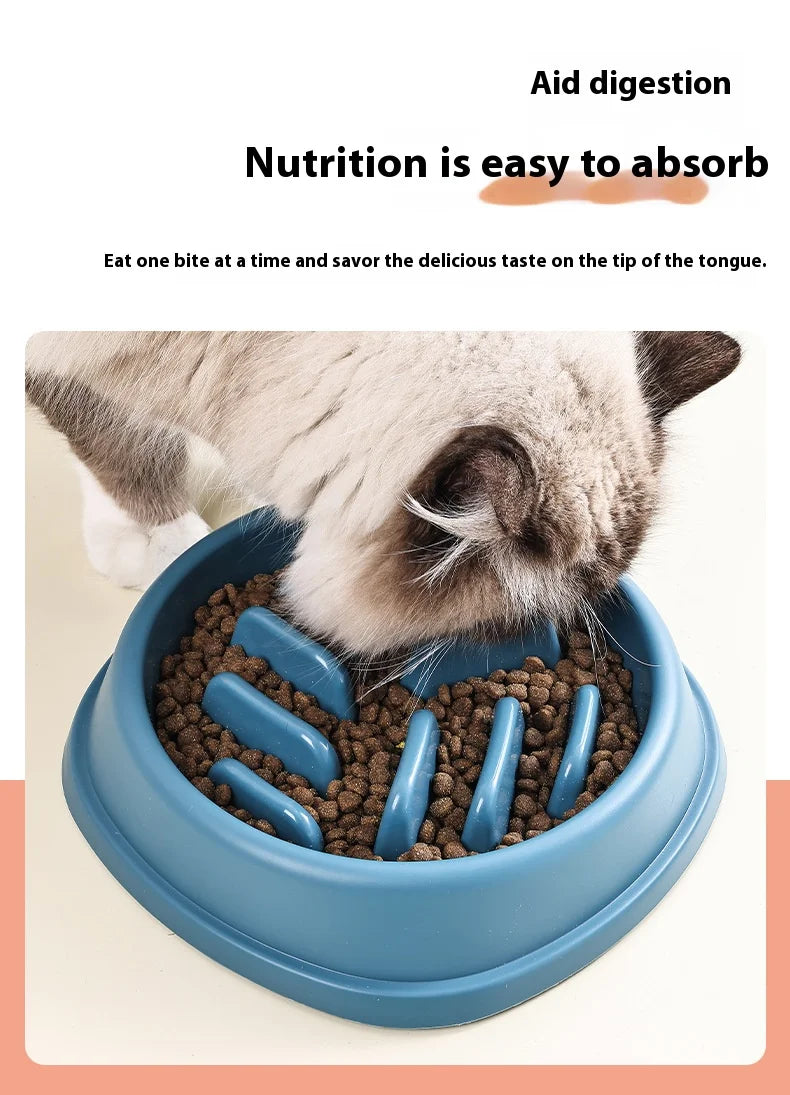 Slow Feeder Dog Bowls Anti-Choking Puzzle Dog Food Bowls, Anti-Slip Interactive Feeding Slow Down Eating, Bloat Stop Maze Dishes