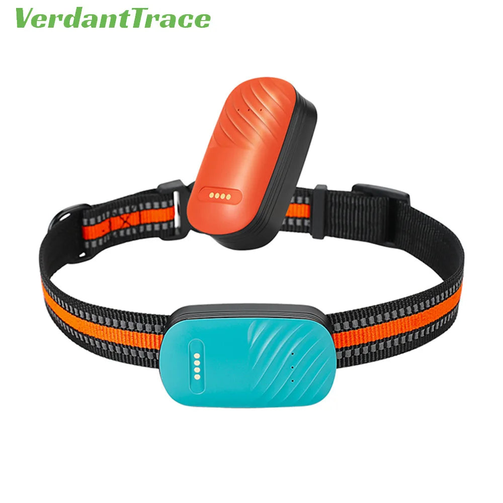 4G GPS Pet Tracker Waterproof Anti-Loss Collar Device for Dogs Cats Sheep Real-Time Location & Activity Monitor Farm Home Use