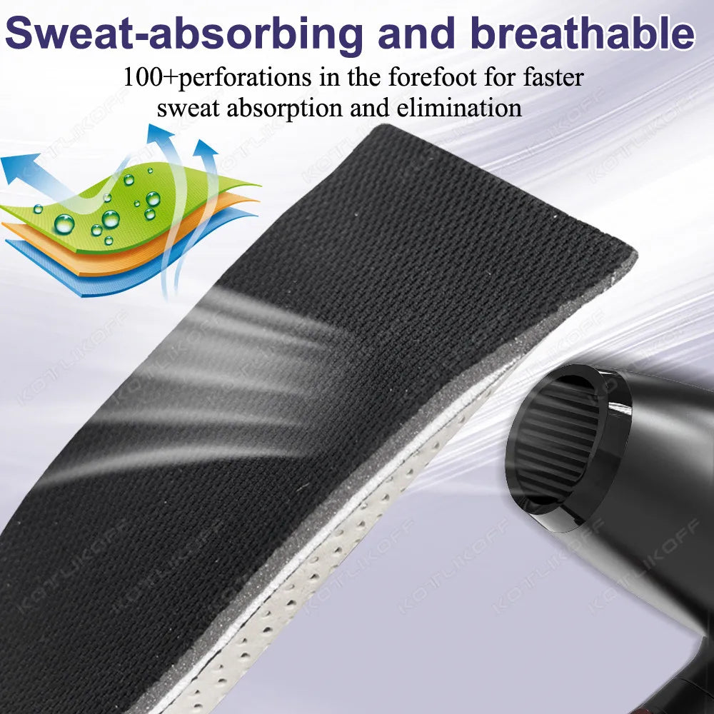 Height Increase Half Shoe Insoles Heel Insert Sport Cushion EVA Memory Foam Heel Lifting 2/3/4/5CM Taller Invisible Heighten Pad