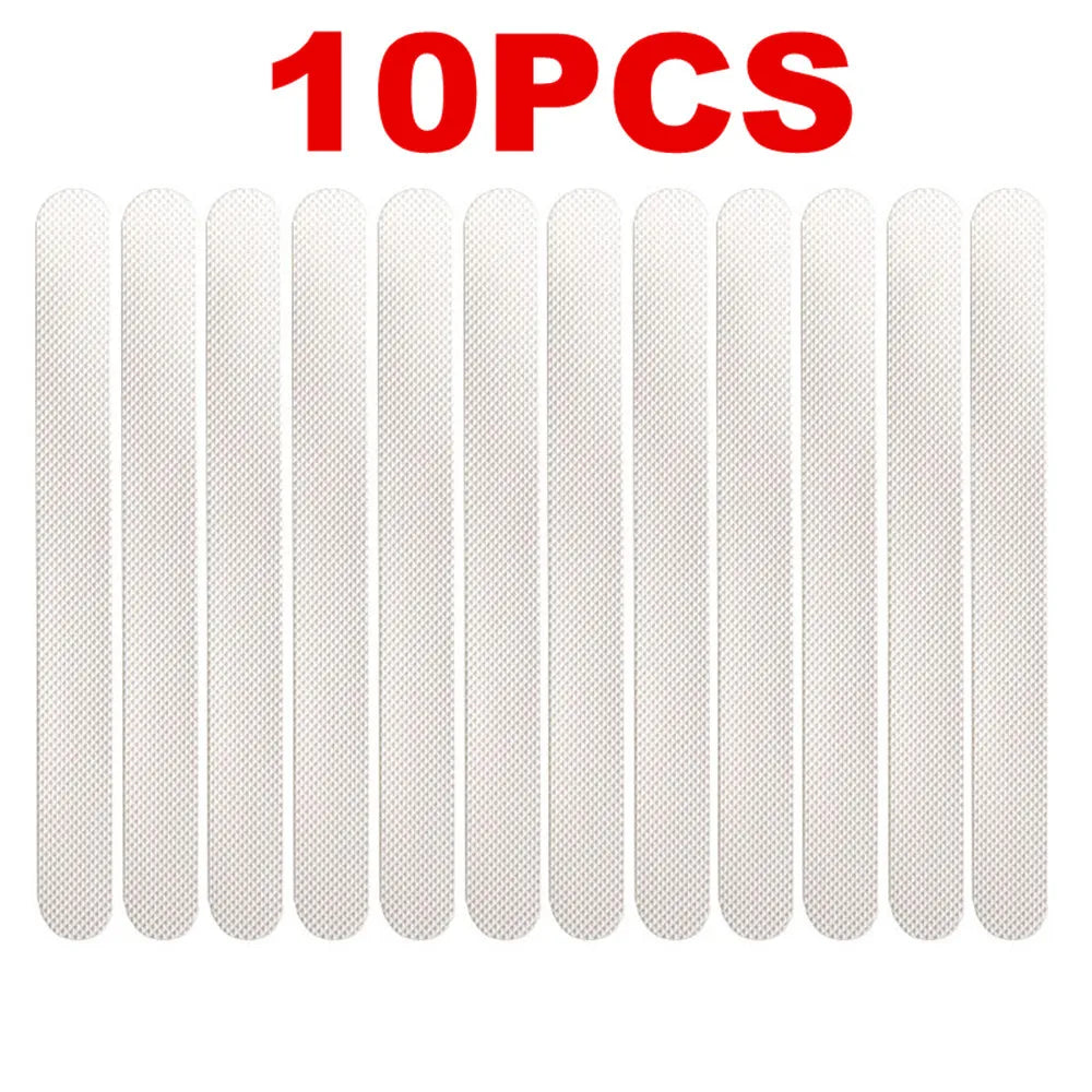 New Anti Slip Bath Grip Stickers Non Slip Shower Strips Flooring Safety Tape White 60/30/10Pcs