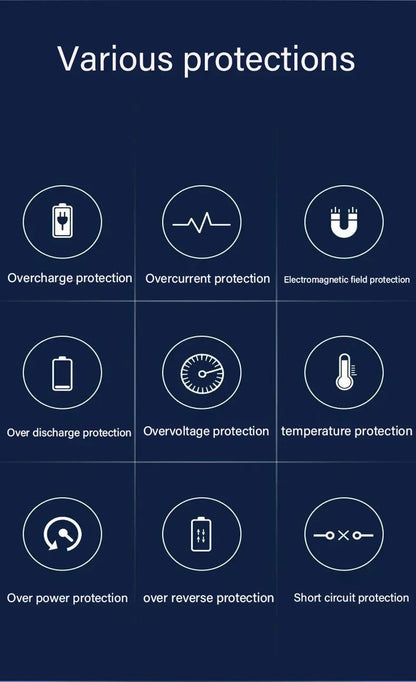 200000mAh Large Capacity Solar Power Bank Portable Outdoor Charger PowerBank External Waterproof Battery Charging with LED Light