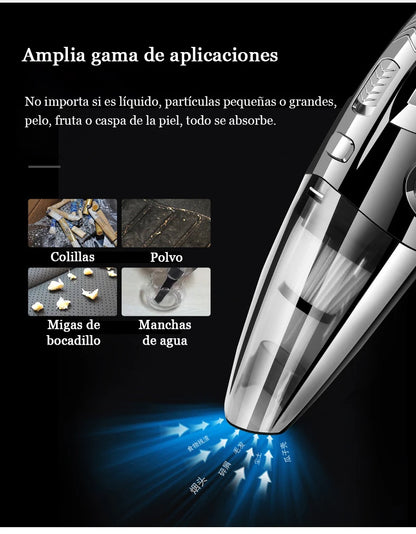 Cordless Handheld Vacuum Cleaner Powerful Cyclonic Suction Portable Rechargeable Quick Charge For Pet Hair At Home