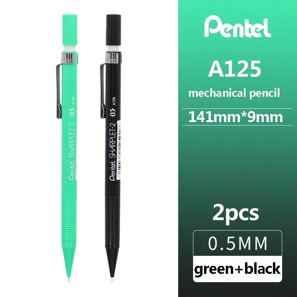 Japan Pentel Mechanical Pencil 0.5/0.7/0.9mm Drawing Office & School Supplies Stationery A125 127 129 School Acsesories School