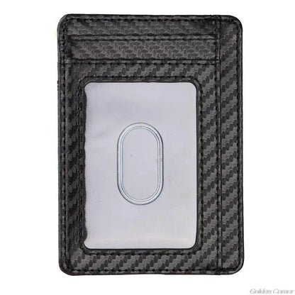 RFID Blocking Leather Wallet Credit Holder Purse Money Case for Men Women My28 21 Dropshipping