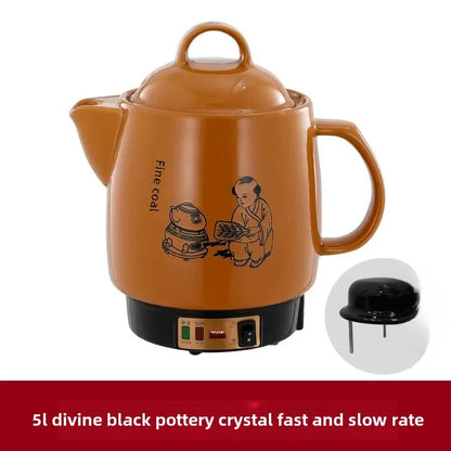 Shanyoujia Ceramic One-Piece Electrochemical Health Pot Automatic Boiling Medicine Pot Insulated Electric Heating Pharmacy Pot