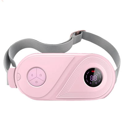 Electric Warm Uterine Cramp Massager Vibrator Heating for Menstrual Relief  Waist Massager Belt Care Waist Stomach for Women