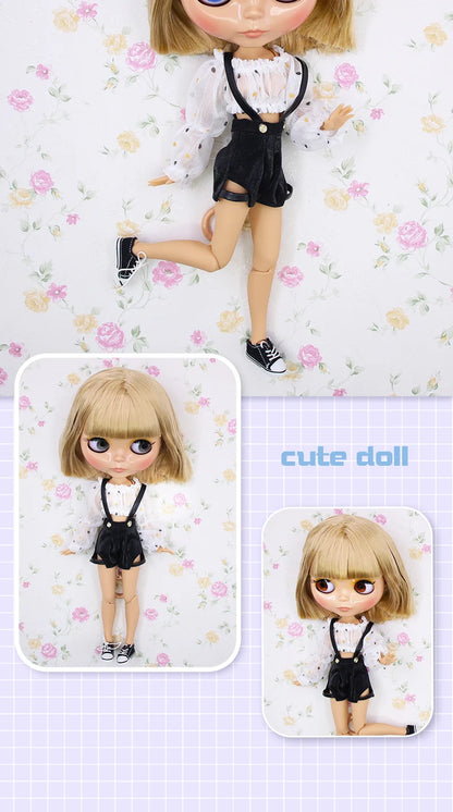 ICY DBS Blyth doll Joint Body 30CM BJD  Clothes Shoes Hand Set Fashion Dolls girl gift