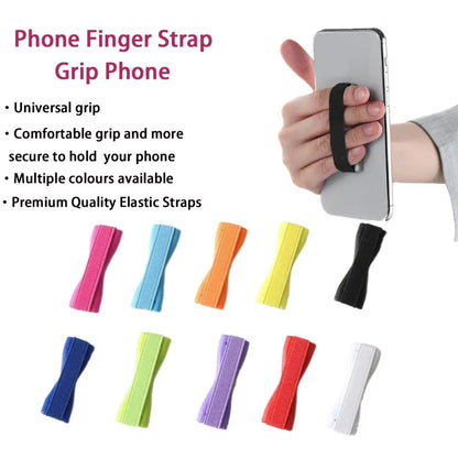 1pc Elastic Phone Finger Strap ABS Grip Phone Mobile Phone Accessories Sling Phone Holder Universal