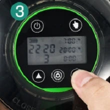 Automatic Fish Feeder for Aquarium, Automatic Food Dispenser with Timer, Rechargeable Timer Feeder, with USB Cable, LCD Display