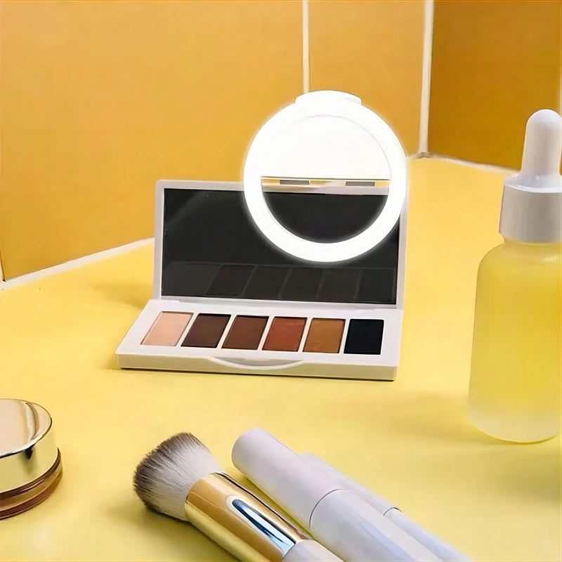 LED Selfie Ring Light Novelty Makeup Lightings Led Selfie Lamp Mobile Phones Photo Night Light Rechargeable Lamp Selfie Ring