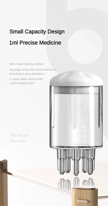 Scalp Applicator Liquid Comb for Hair Scalp Treatment, Essential Oil, Liquid Guiding Massager, Hair Growth Serum Oil, Apply