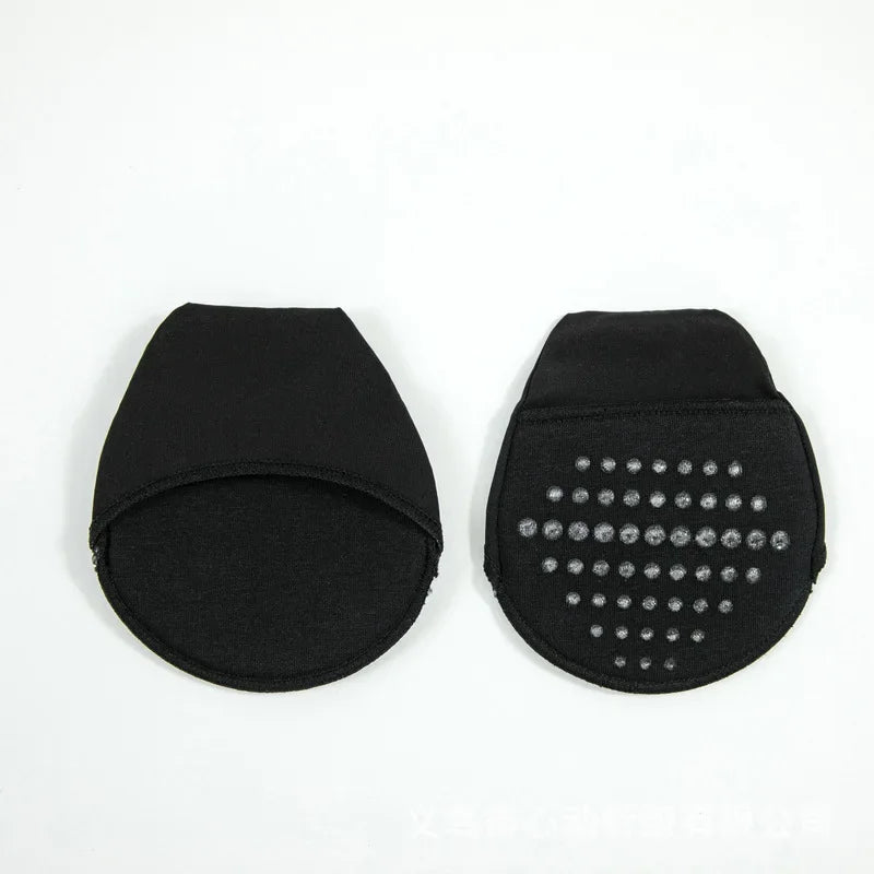 Womens High-Heeled Shoe Insoles-Ergonomic Half Insoles Protective Five-toe Forefoot Pads Ultra-Absorbent Non Skid Half Sock