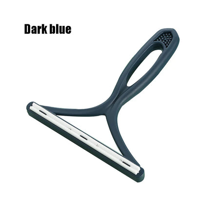 Pet Hair Remover Lint Remover Clean Tool Shaver Portable Silicone Double Sided Carpet Scraper Cleaner Fabric Shaver Brush Tool