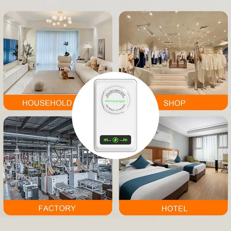 Electricity Saving Box 30KW Power Saver with Overload Protection Portable Electricity Save Device Household Supplies for Home