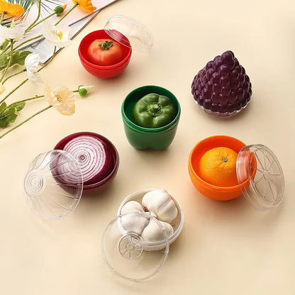 Food Fruit Vegetable Reusable Airtight Fresh Storage Storage Box for Fruits and Vegetables Easy to Clean Kitchen Gadgets