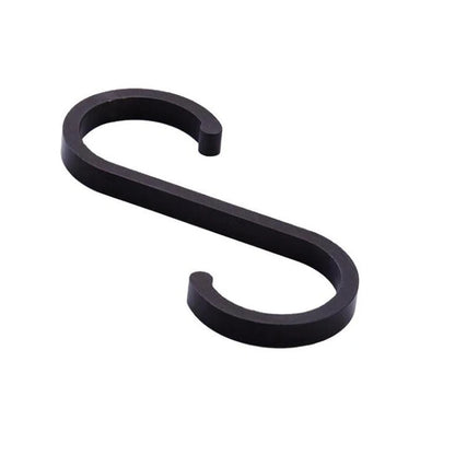 S Hook,  Aluminum S Shaped Hooks for Kitchen, Bathroom, Heavy Duty Hanger Hooks for Hanging Pots, Pans, Plants, Towels