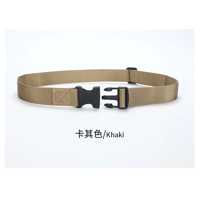 Camo  belt girls primary school students belt boys junior high school students high school belt canvas buckle