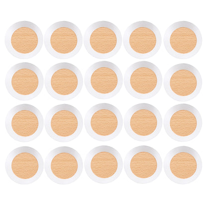 Wooden Hook, Geometric Shape Wood Wall Hook, Wooden Coat Peg Coat Hanger for Hanging Clothes, Hat, Scarves and Towel in Bedroom,