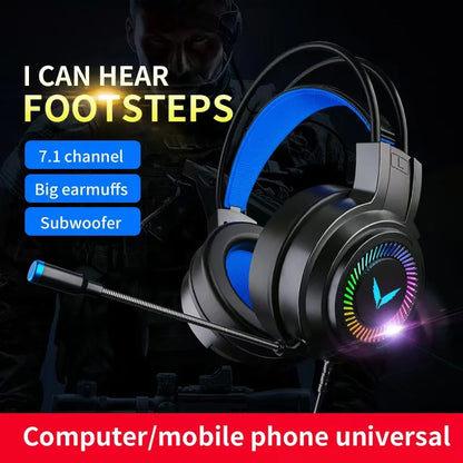 G58 gaming headset gaming wired 7.1 channel PUBG headset computer laptop headset