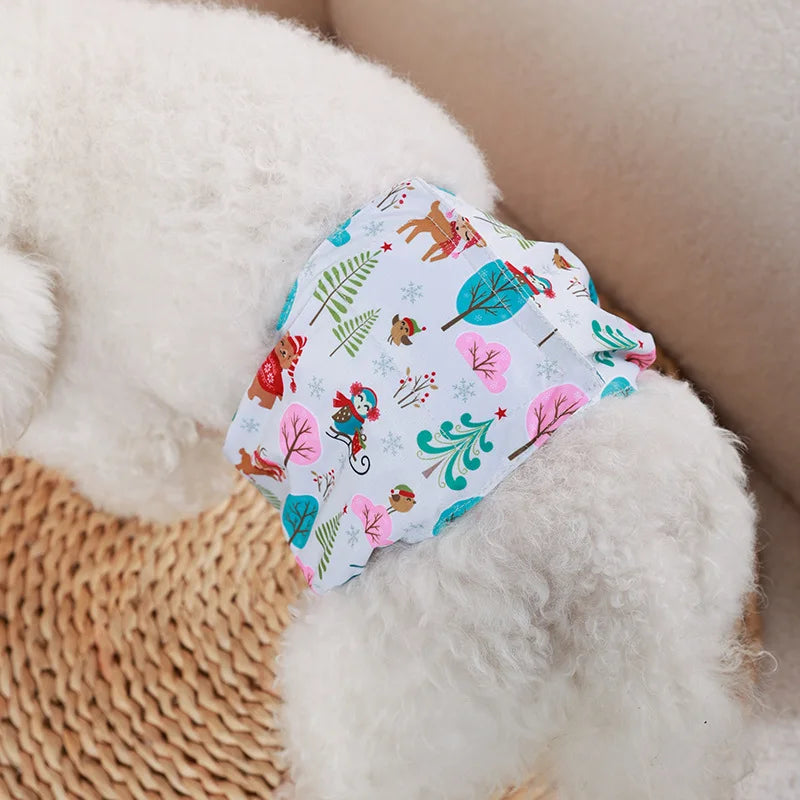 Washable Pet Physiological Pants Reusable Dog Diaper Pad Pet Absorbent Pad Dog Diaper Male Physiological Pants  Shorts  Diapers