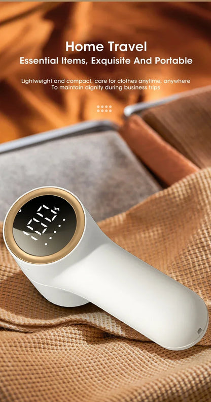 Lint Remover for Clothing Rechargeable Hair Ball Trimmer Fuzz Pellets Clothes Sweater Fabric Shaver Electric Fluff Lint Removers