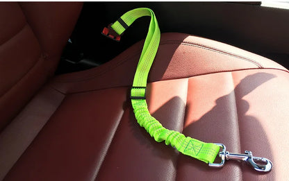 Adjustable Vehicle Seat Belt Pet Supplies Harness, Safe Lever Traction Collar for Dog and Cat Car Safety