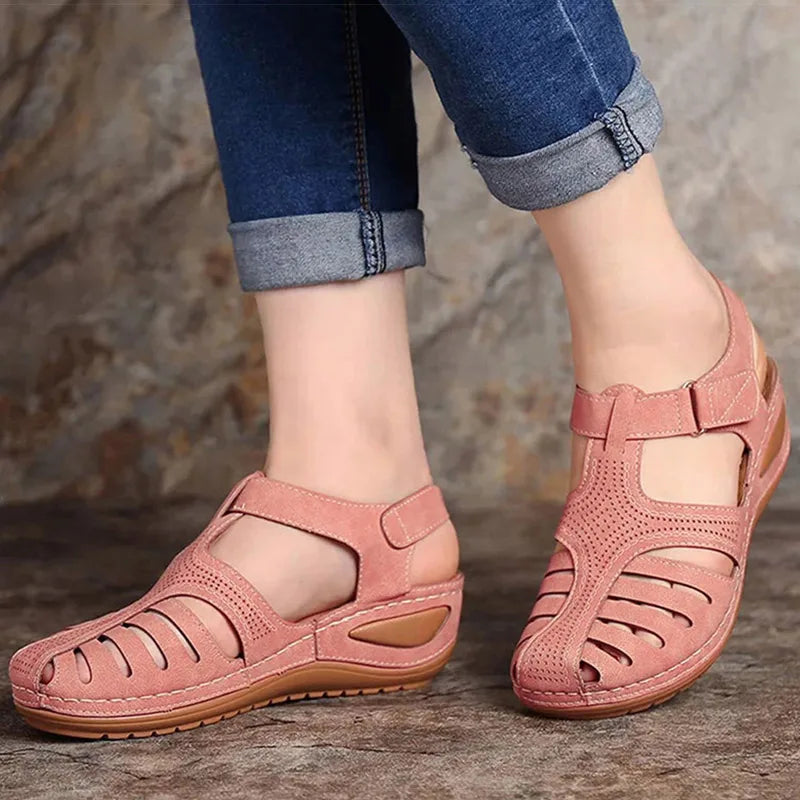 Sandals Shoes Women Summer Beach Women's Sandals Non-Slip Sandals For Women Wedge Shoes Woman Soft Footwear Sandal Women Female