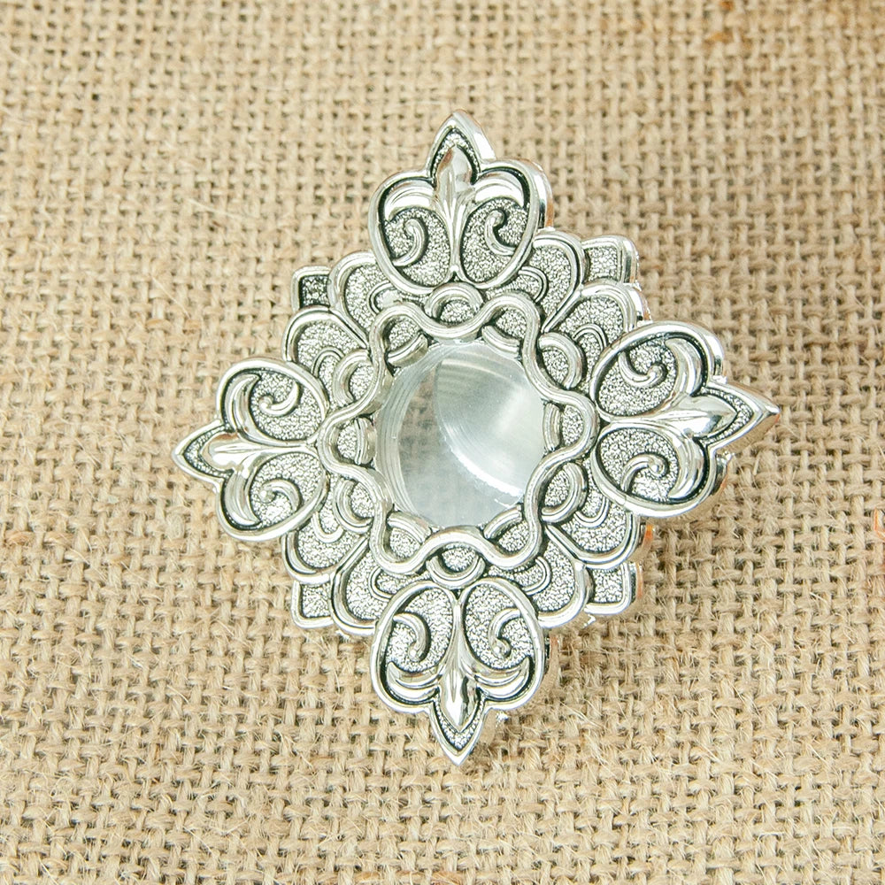 HT Orthodox Church Supplier Religion Item Holy Monstrance Church Relic Metal Reliquary Jesus Prayer Religion Gift