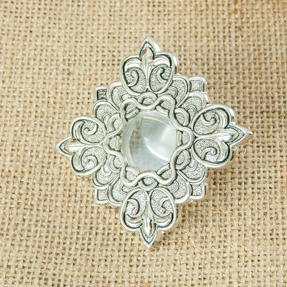 HT Orthodox Church Supplier Religion Item Holy Monstrance Church Relic Metal Reliquary Jesus Prayer Religion Gift