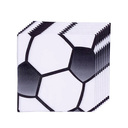 108*180cm Football Tablecloth Party Supplies Disposable Plate Tableware Party Birthday Party Decor Kids Boy Soccer Party Supplie