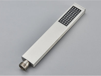 Brass Hand Held Shower Head Black Golden Handshower Head 100% Copper Head Faucet Accessory Single Function Shower Head