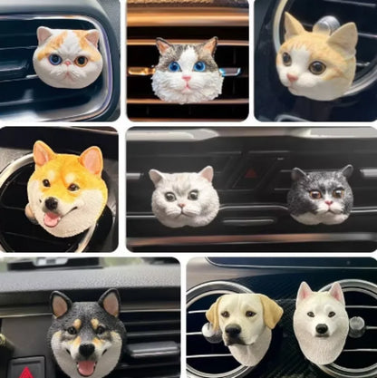 Custom 3D Pet Portrait Pendant Personalized Pet Keychain Custom Pet Accessories Pet Photo Mini Sculpture Gift for Pet Lover