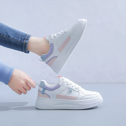 Fashion Women's Sneakers Platform Sports Shoes White running Sneakers Chunky Sneakers Shoes Tennis Female Basket
