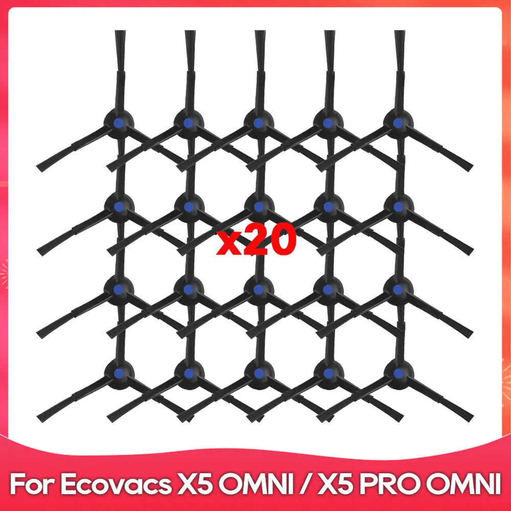 Fit For ( ECOVACS X5 OMNI / X5 PRO OMNI ) Part Accessories Main Side Brush Filter Mop Cloth Dust Bag Robot Vacuum Cleaner Kit