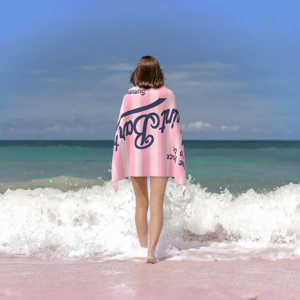 S-Saint B-Barth Beach Towel for Adults – Soft, Absorbent, and Lightweight for Travel