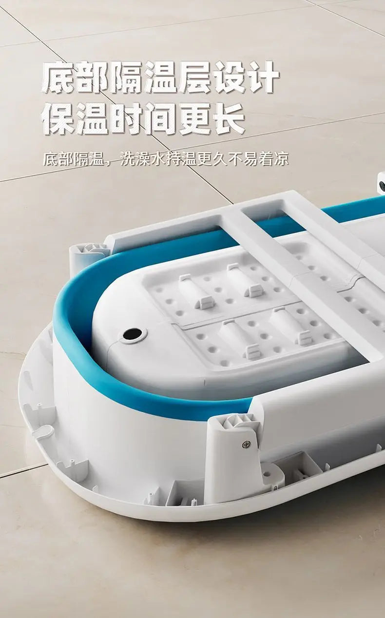 Bath bucket Thickened large can sit and lie down Household artifact Adult foldable bathtub Adult bath basin Sweat all over