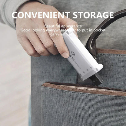 1200Mbps Wifi Extender USB Portable Wifi Repeater 2.4G/5G Router Wifi Booster Long Range Wifi Amplifer Home Network Extension
