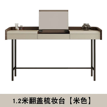 Living Room Vanity Table Nail Makeup Drawers Bedroom Storage Luxury Dressing Table European Mesa De Maquillaje Trendy Furniture