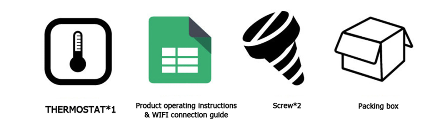 SDITERSTM Smart Thermostat for HVAC&Electric Heating,Valve/Boiler Control,Zigbee/Modbus/WiFi,Smart Home/Industrial Use 24V 220V