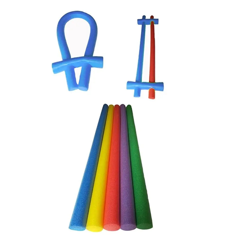 Swim Pool Accessories Swimming Pool Noodle Connectors Training Aids Swimming Stick Holed Swimming Stick 0-7 Holes